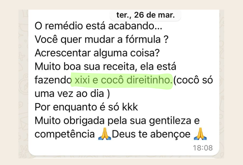 Depoimento Formação Equilíbrio Pet